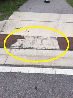 Broken And Uneven Sidewalks