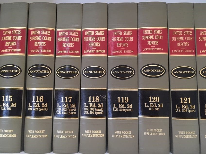 Conference Room Law Books Russo Law, P.A.