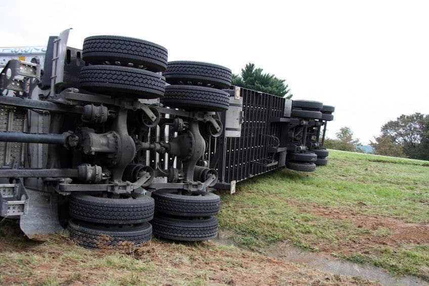 Truck Accident Bartow, Florida SR60 At Armour Road