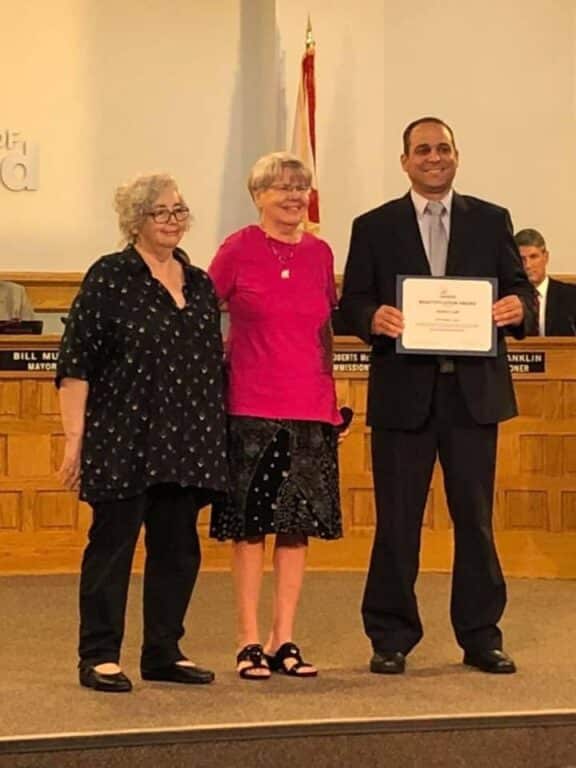 Russo Law City of Lakeland Commercial Beautification Award Ceremony September 2019