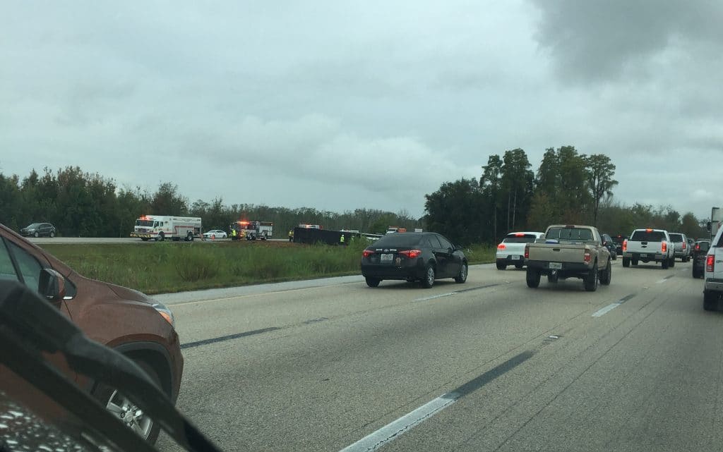 Truck Accident Interstate-4 CR559 Auburndale FL October 9 2019